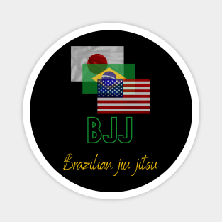 BJJ Flags Magnet